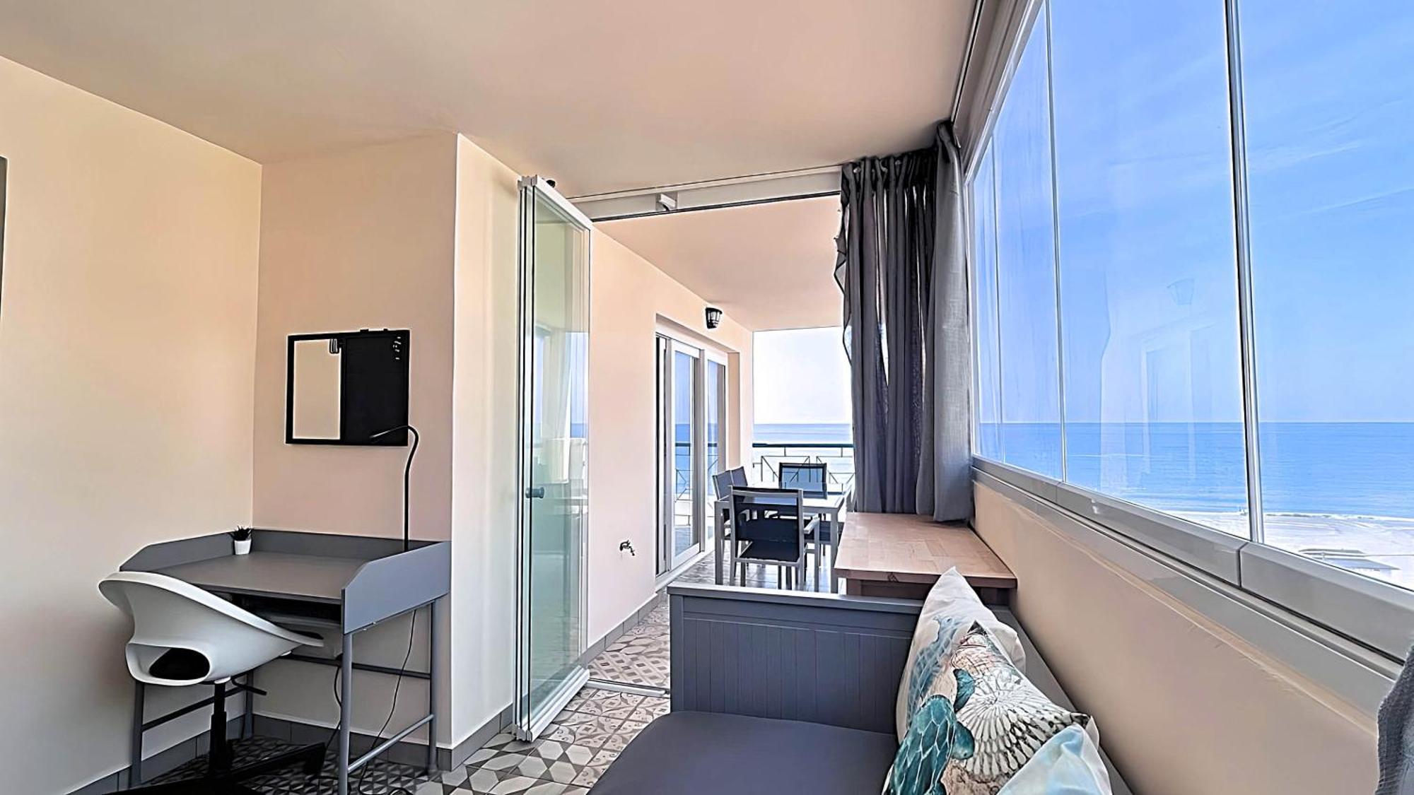 Apartamento Atico De Albaida Duplex Frente Al Mar El El Morche Exterior foto